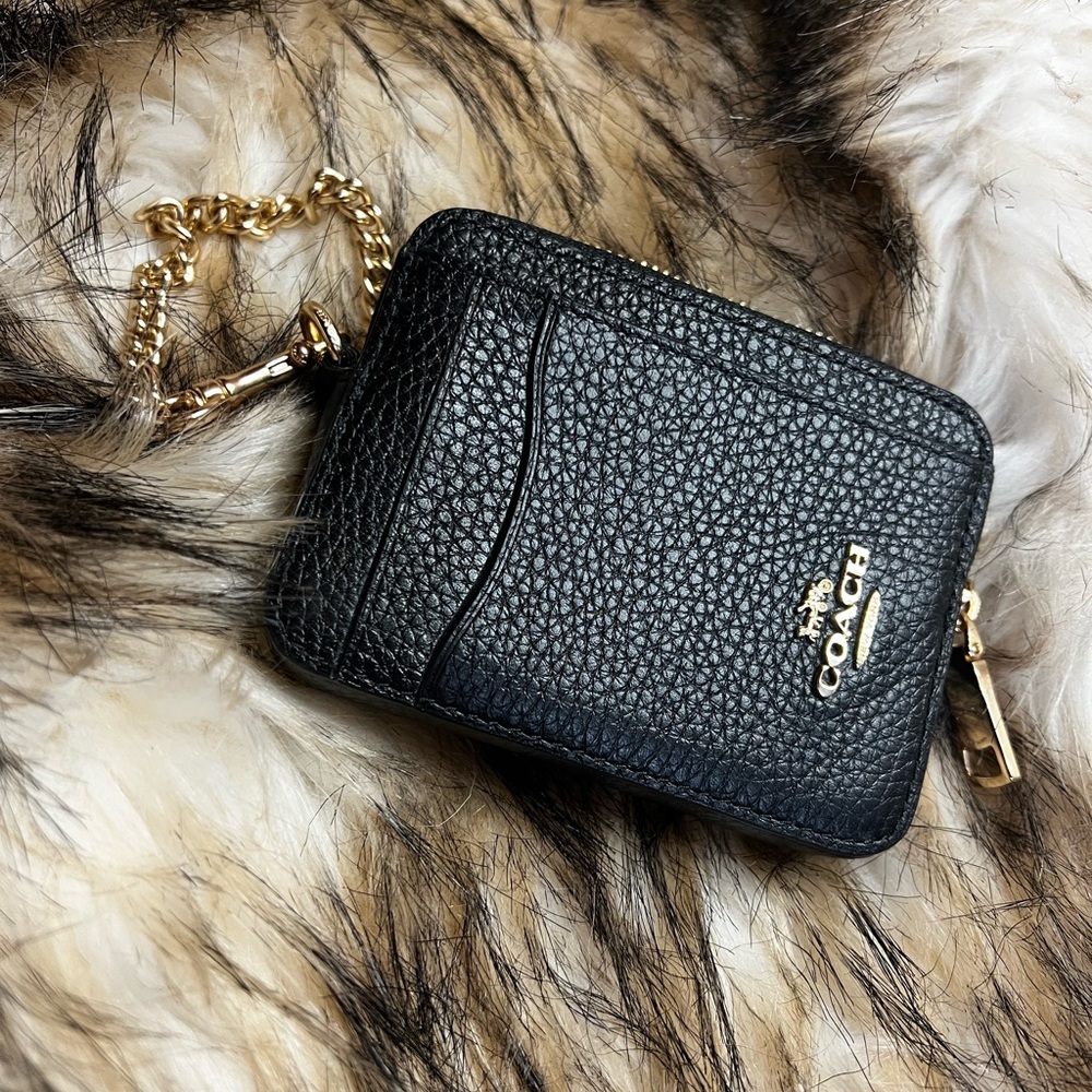 NWT Coach mini wristlet